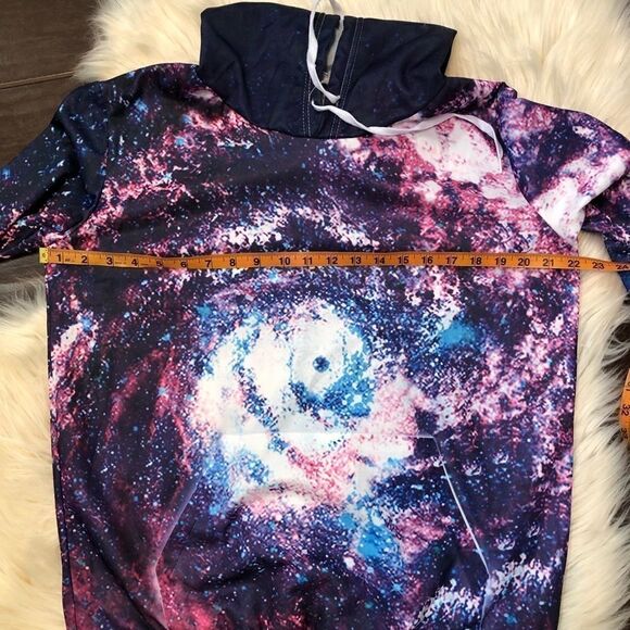 Lightweight galaxy hoodie large - Picture 10 of 11